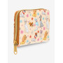 Loungefly Disney Dogs Floral Mini Zipper Wallet - Import Octobre 2025