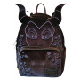 Sac a dos Loungefly malefique cosplay velour - import aout / septembre
