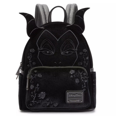 Sac a dos Loungefly malefique cosplay velour - import aout / septembre