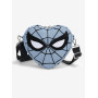 Loungefly Marvel Spider-Man Heart-Shaped Denim Crossbody - Import Septembre 2025