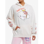 Cogimyun Gingham Bow Girls Sweatshirt à capuche - Import Septembre 2025