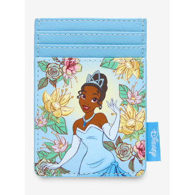 Loungefly Disney The Princess And The Frog Blue Floral Vertical Cardholder - Import Septembre 2025