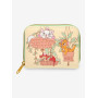 Loungefly Disney Cats & Plants Mini Zipper Wallet - Import Octobre 2025