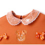 Sweatshirt Minnie Mouse Jack-o-Lantern - taille M - import septembre