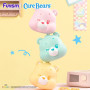 Trading figure funism les bisounours bisounours mystery box one day in capsule cubby face asst 6pcs - préco août 2025FM31369b.jp