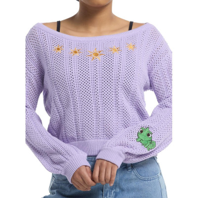 Her Universe Tangled Suns & Pascal Girls tricoté Pull - Import Septembre 202533738145_hi?$productMainDesktop$&fmt=auto1234533738