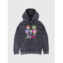 KPop Demon Hunters Chibi Saja Boys Group Mineral Wash Sweatshirt à capuche - Import Septembre 2025