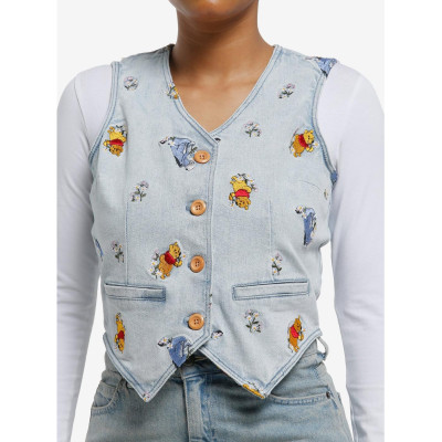 Her Universe Disney Winnie The Pooh brodé Denim Vest - Import Septembre 202534292031_hi?$productMainDesktop$&fmt=auto12345342920