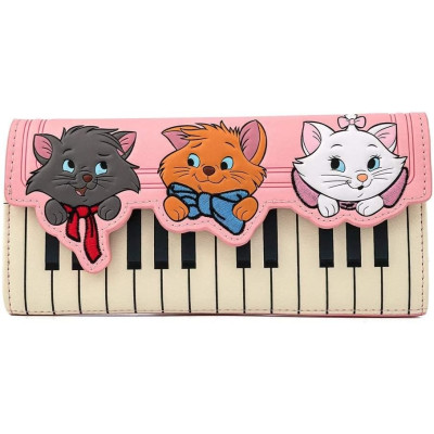 Portefeuille Loungefly Aristocats Piano Kitties - import septembre