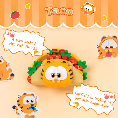 Diorama pantasy garfield fridge magnet series 86819 taco 10cm - préco novembre 2025PTY86819.jpg6973817323508