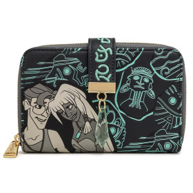 Portefeuille Loungefly Disney Atlantis 20th Anniversay Kida Milo - import septembre