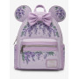 Loungefly Disney Minnie Mouse Wisteria Ears Floral Scented Sac à dos - Import Octobre 2025