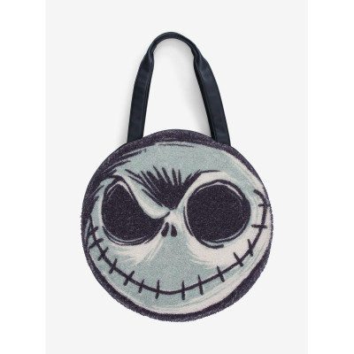 Loungefly Disney l'étrange noël de Mr Jack Jack Skellington Figural Sherpa Tote Bag - Import Novembre 202534367598_hi?$productM