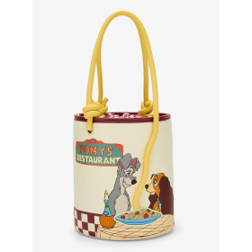 Sac a main Disney Lady and the Tramp Pasta Dinner Bucket - Import