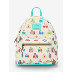 Sac à dos Loungefly Disney Princess Bows & Sidekicks - import octobre