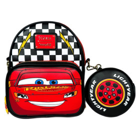 Sac a dos convertible Pixar Cars Lightning McQueen Corduroy - import septembre