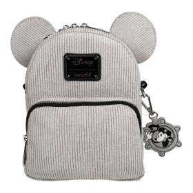 Sac à dos Loungefly Mickey Steamboat corduroy - import septembre