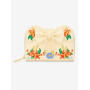 Loungefly Disney Minnie Mouse Orange Floral Ears Small portefeuille - Import Septembre 2025