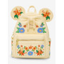 Loungefly Disney Minnie Mouse Orange Floral Ears Sac à dos - Import Septembre 2025