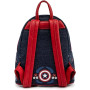 copy of Portefeuille loungefly marvel captain america 80th anniversary floral sheild