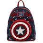 copy of Portefeuille loungefly marvel captain america 80th anniversary floral sheild