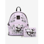Portefeuille Loungefly Disney The Nightmare Before Christmas Jack & Sally Floral - import septembre