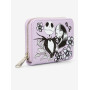 Portefeuille Loungefly Disney The Nightmare Before Christmas Jack & Sally Floral - import septembre