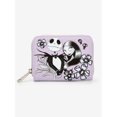 Portefeuille Loungefly Disney The Nightmare Before Christmas Jack & Sally Floral - import septembre