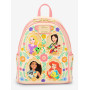 Sac a dos Loungefly Disney Princesses Floral Portraits - import septembre