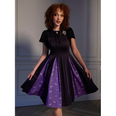 Her Universe Disney The Haunted Mansion Eyes Glow-In-The-Dark Retro Robe - Import Octobre 202534443797_hi?$productMainDesktop$&