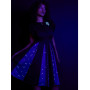 Her Universe Disney The Haunted Mansion Eyes Glow-In-The-Dark Retro Robe - Import Octobre 202534443797_av3?$productMainDesktop$