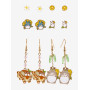 Studio Ghibli® My Neighbor Totoro Characters Floral Earring Set - Import Octobre 202534387456_av1?$productMainDesktop$&fmt=auto