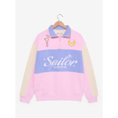 Sailor Moon Color Block Women's Quarter Zip col rond - Import Novembre 202534813758_hi?$productMainDesktop$&fmt=auto12345348137