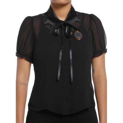 Her Universe Disney The Haunted Mansion Bat Collar tissé boutonné - Import Octobre 202530736495_hi?$productMainDesktop$&fmt=aut