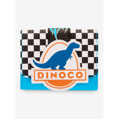 Portefeuille Loungefly Disney Pixar Cars Lightning McQueen Dinoco - import septembre