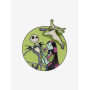 Loungefly Disney l'étrange noël de Mr Jack Jack & Sally Glow-in-the-Dark Sliding Enamel Pin - Import Novembre 2025