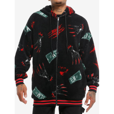 A Nightmare On Elm Street Oversized Fuzzy Sweatshirt à capuche - Import Octobre 202534804582_hi?$productMainDesktop$&fmt=auto123