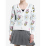 Her Universe Disney Daisy Duck Checkered Cardigan - Import Octobre 2025