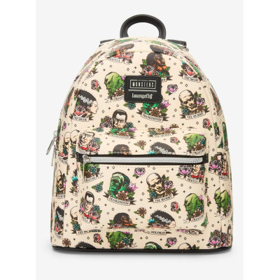 Sac a dos Loungefly Universal Monsters Tattoo Art - import octobre