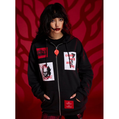 IT Pennywise Patches Girls Oversized Sweatshirt à capuche - Import Octobre 202534210629_hi?$productMainDesktop$&fmt=auto12345342