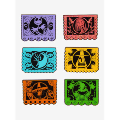 Loungefly l'étrange noël de Mr Jack Character Papel Picado Blind Box Enamel Pin - Import Novembre 202534557440_hi?$productMainDe