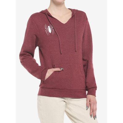 Her Universe Marvel Spider-Man Logo Sweatshirt à capuche - Import Octobre 202519516221_hi?$productMainDesktop$&fmt=auto123451951