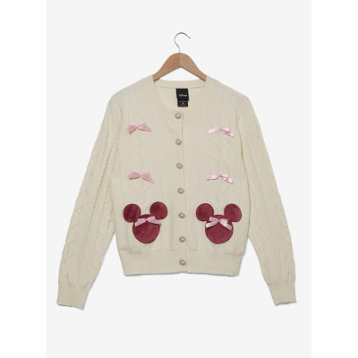 Disney Minnie Mouse Bow Heart Cable tricoté Cardigan - Import Octobre 202533024933_hi?$productMainDesktop$&fmt=auto1234533024933