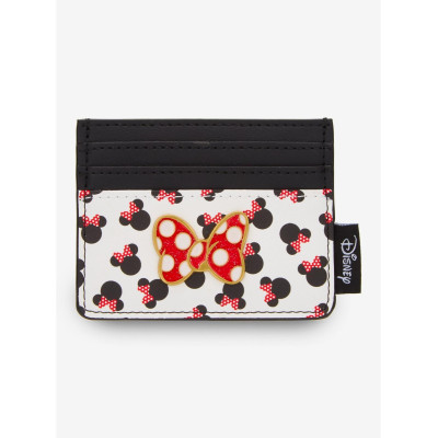 Porte carte Loungefly Disney Minnie Mouse Ears & Bows - import octobre