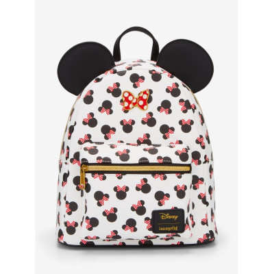 Sac a dos Loungefly Disney Minnie Mouse Ears & Bows - import octobre