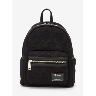 Sac à dos Loungefly Disney Mickey Mouse Silhouette Mesh Textured - import novembre