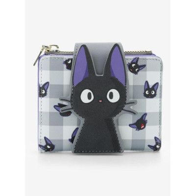 Portefeuille Her Universe Studio Ghibli® Kiki's Delivery Service Jiji Gingham - import novembre