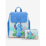 Sac à dos Loungefly Disney Stitch Scrump Butterfly Slouch - import novembre