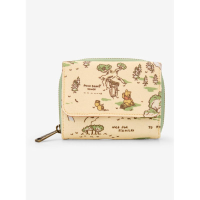 Loungefly Disney Winnie the Pooh Hundred Acre Wood Map Wallet (BoxLunch 10th Anniversary Edition) - Import Octobre 202534367539