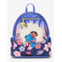 Loungefly Disney Lilo & Stitch Floral Sunset Scene Sac à dos (BoxLunch 10th Anniversary Edition) - Import Octobre 2025